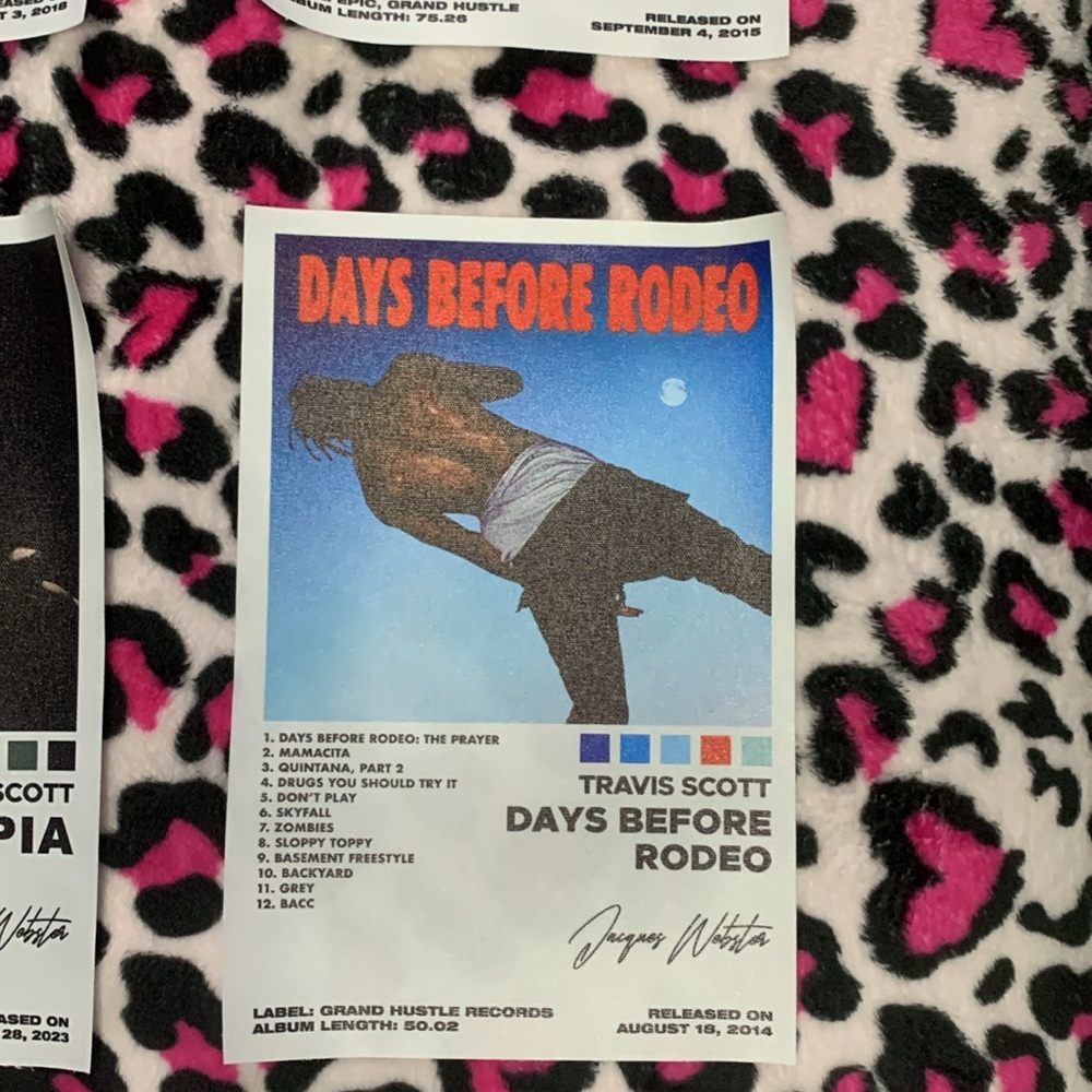 Travis Scott posters - Picture 5 of 7